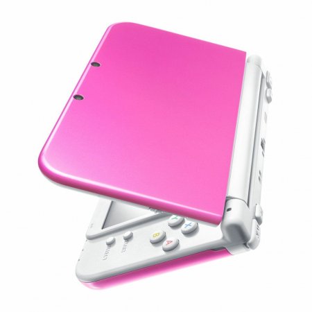     New Nintendo 3DS XL (Pink-White) Nintendo 3DS